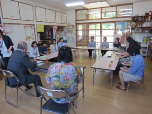 大東地域内各保育園及び摺沢幼稚園職員との懇談