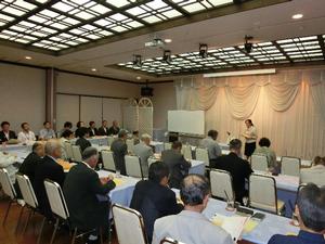 千厩町まちづくり団体連合会構成員との懇談