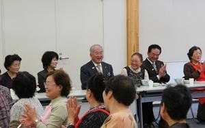 食生活改善推進員との懇談の様子