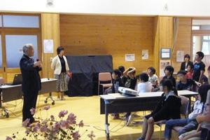 市長さんのILC学習会in興田小学校