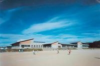 萩荘小学校 校庭のようす