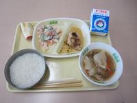 2025年9月24日の大東小学校リクエスト献立の写真