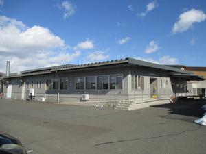 西部学校給食センターの外観