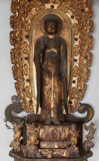 木造阿弥陀如来立像の写真