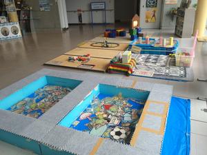 北上川学習交流館あいぽーと 館内のようす