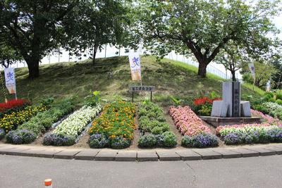 第3区自治会の受賞花壇