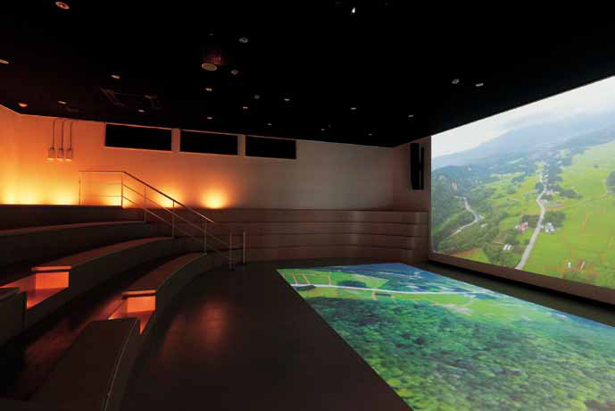 風のシアター内部の様子