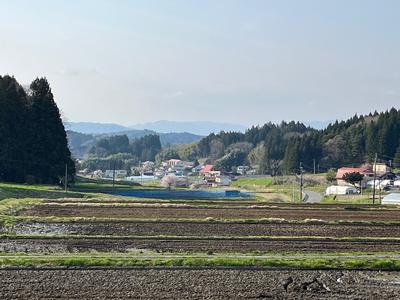 南小梨ののどかな田園風景