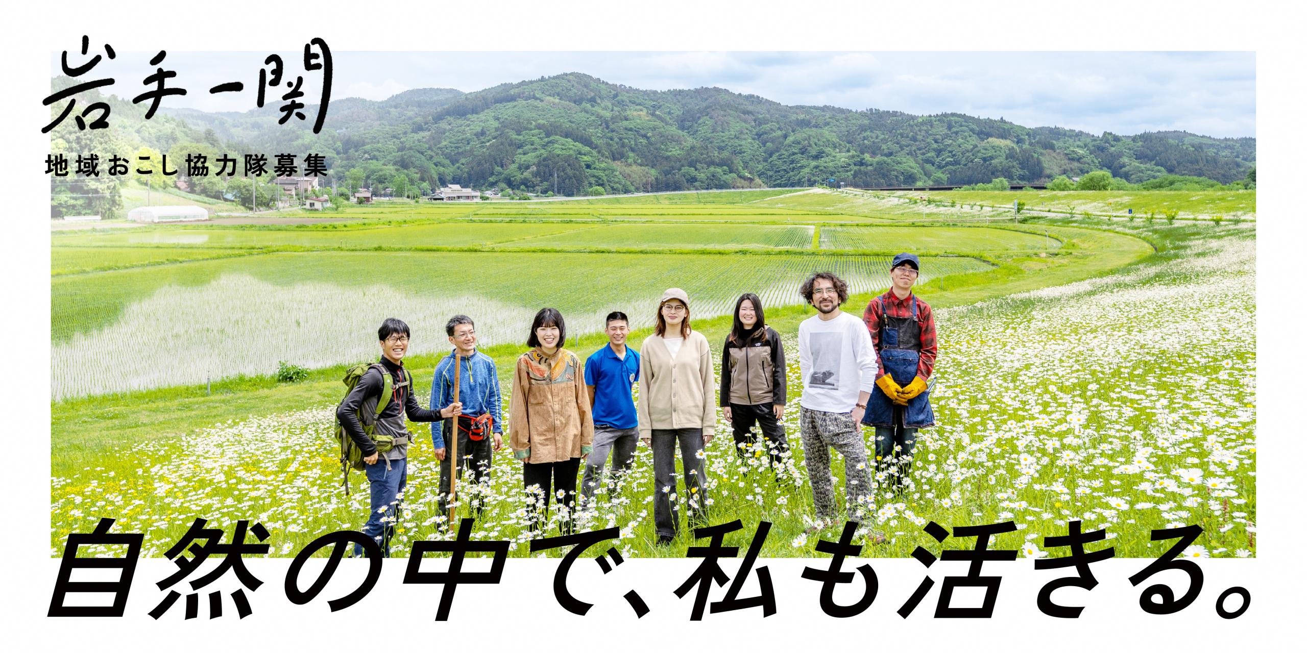 岩手一関 地域おこし協力隊募集 バナー