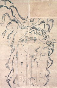 骨寺村荘園遺跡 在家絵図